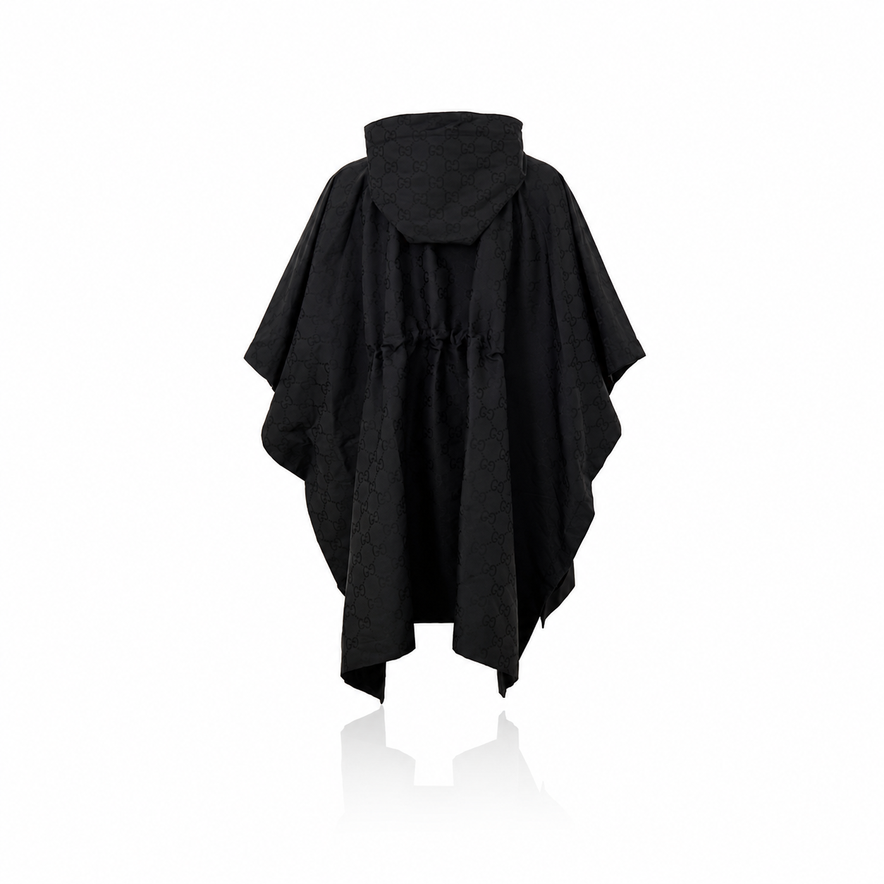 Gucci Hooded Rain Poncho Web Stripe
