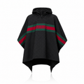 Gucci Hooded Rain Poncho Web Stripe
