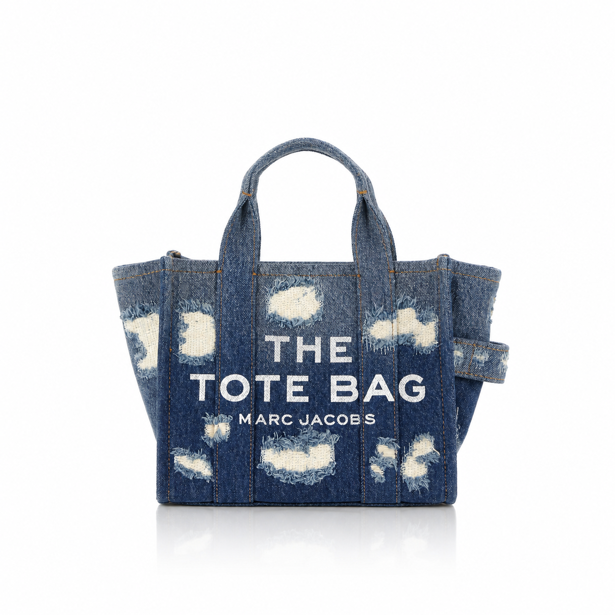 Marc Jacobs The Rip & Repair Denim Small Tote Bag