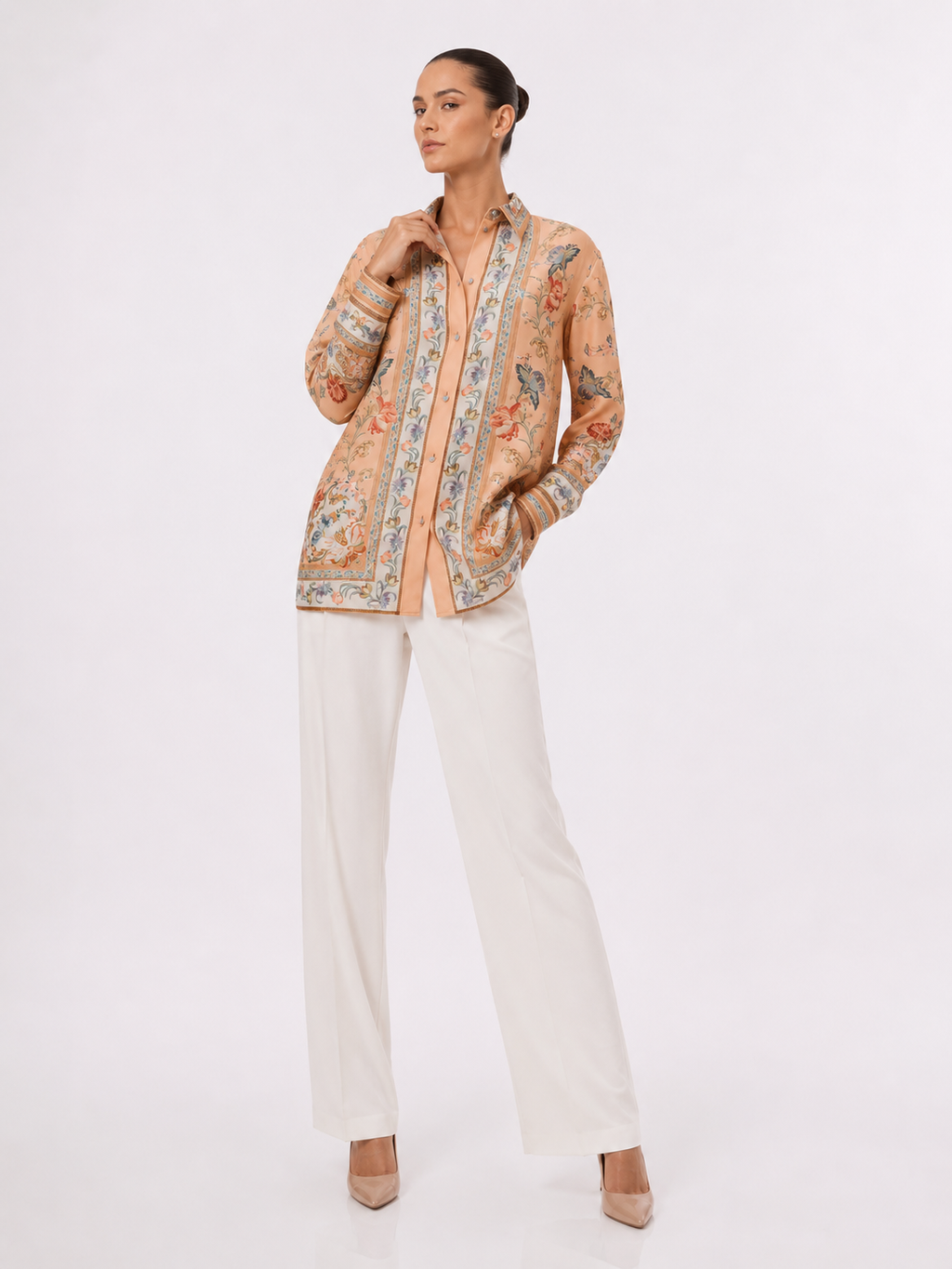 Zimmermann Roselight Silk Shirt