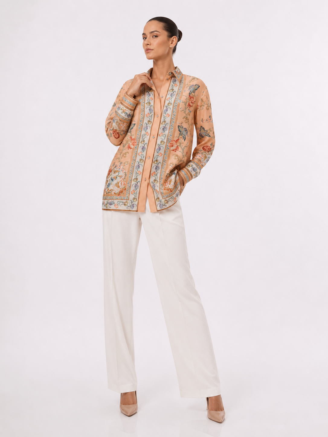 Zimmermann Roselight Silk Shirt