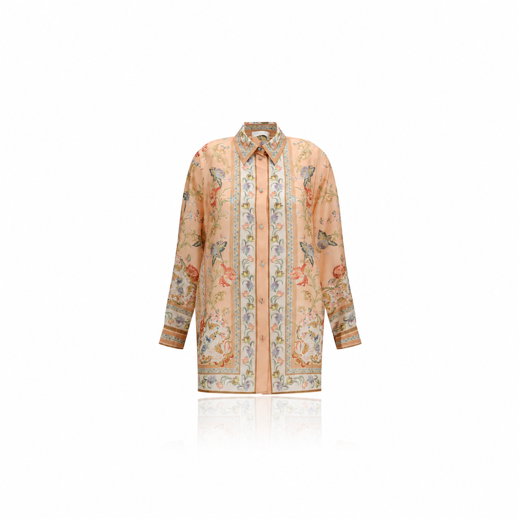 Zimmermann Roselight Silk Shirt