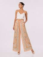 Zimmermann Roselight Relaxed Silk Trouser