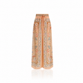 Zimmermann Roselight Relaxed Silk Trouser