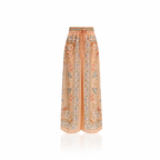 Zimmermann Roselight Relaxed Silk Trouser