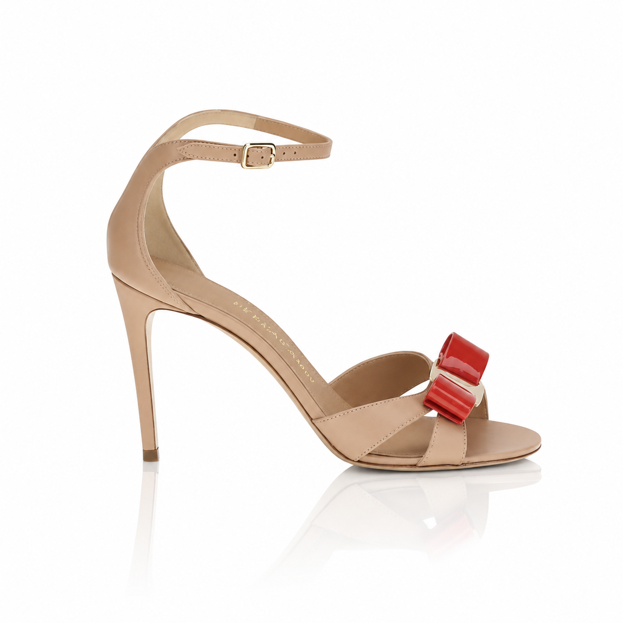 Ferragamo Roxy 95 Vara Bow Heel Sandals