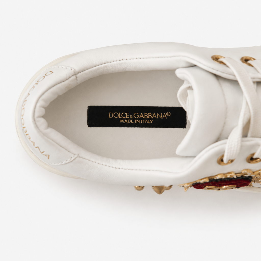 Dolce & Gabbana Portofino Sacred Heart Sneaker
