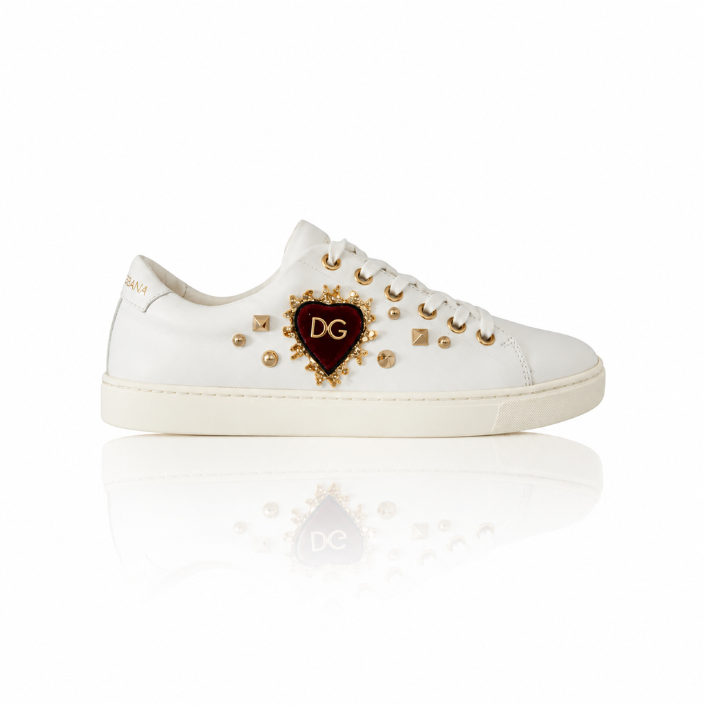 Dolce & Gabbana Portofino Sacred Heart Sneaker