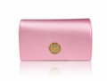 Versace Medusa Crystal Satin Clutch Crossbody Bag
