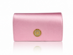 Versace Medusa Crystal Satin Clutch Crossbody Bag