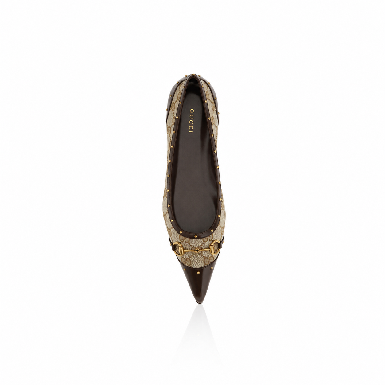 Gucci Savoy Horsebit Ballet Flats