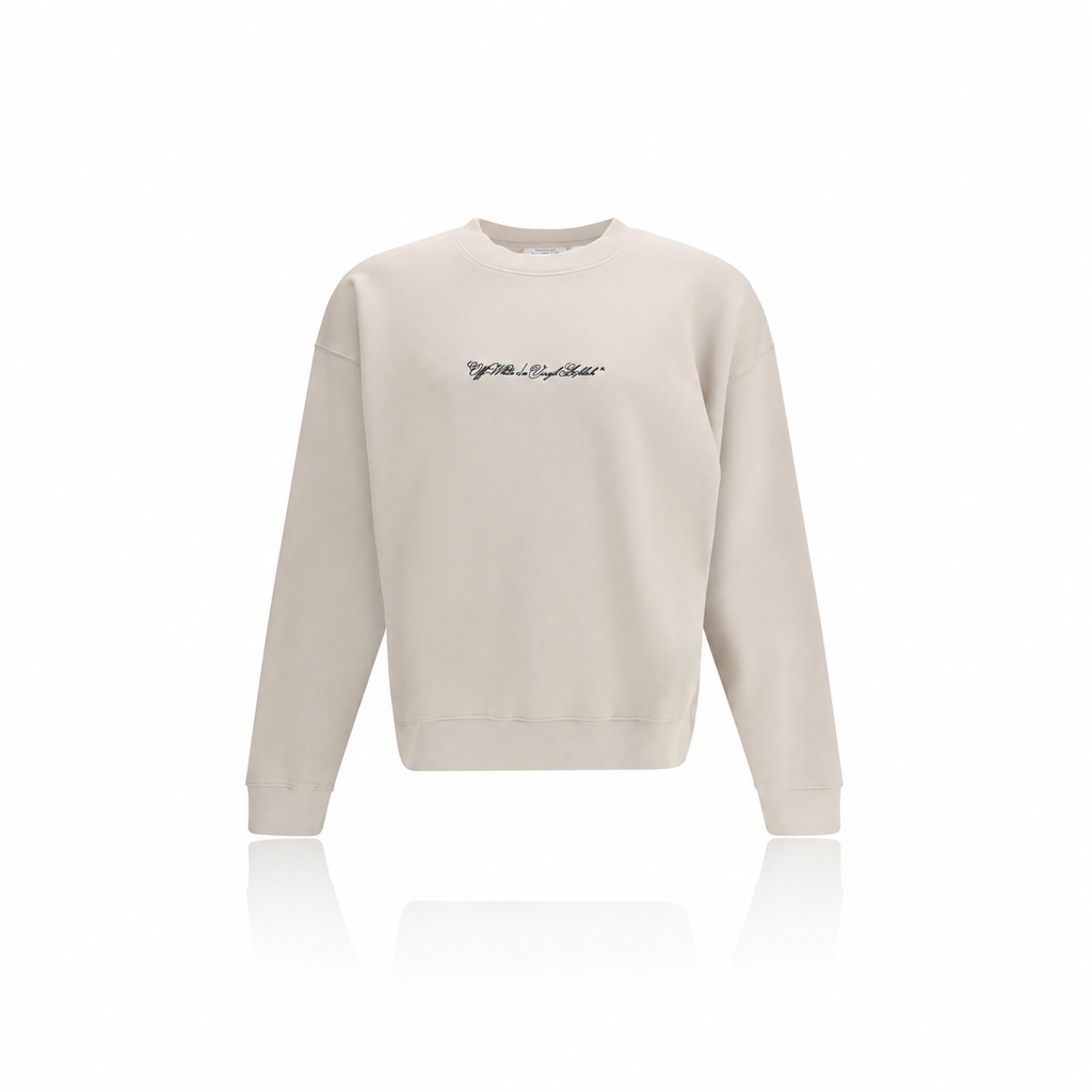Off White Script Arrow Skate Crewneck Jumper