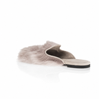 Dolce & Gabbana Shearling and Suede Slipper