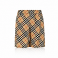 Burberry Check Silk Bermuda Shorts