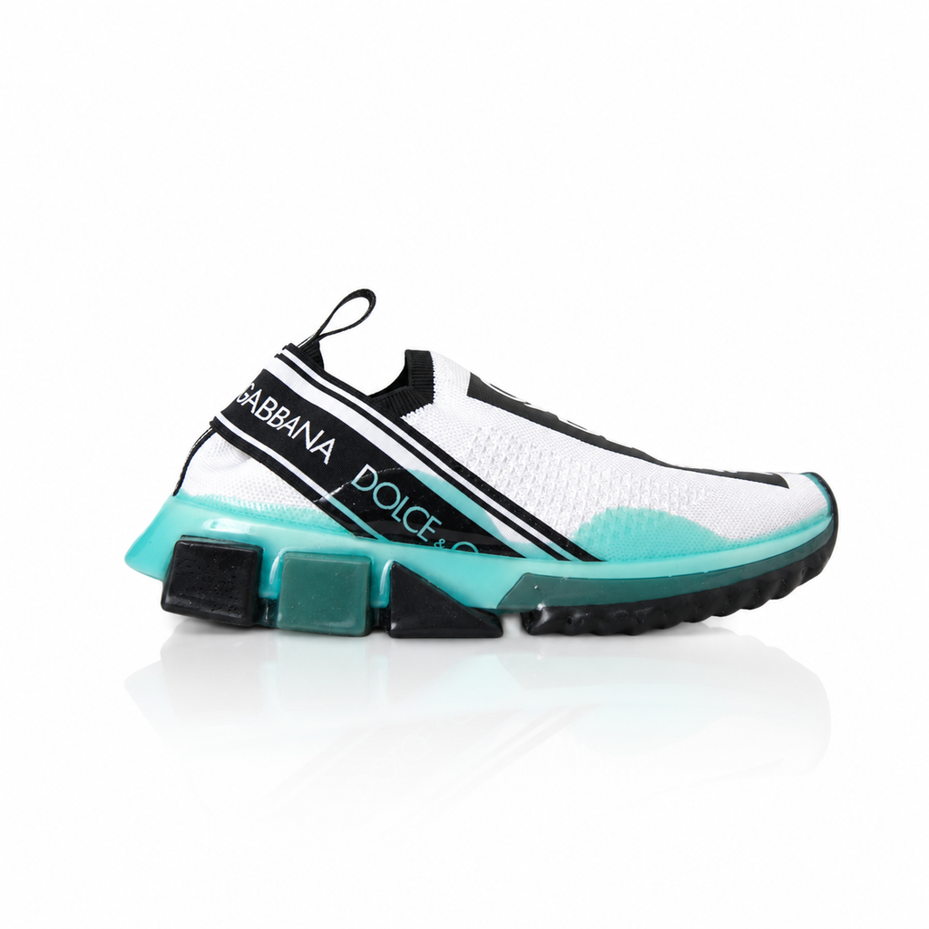 Dolce & Gabbana Scarpe da ginnastica Sorrento slip on nere bianche blu