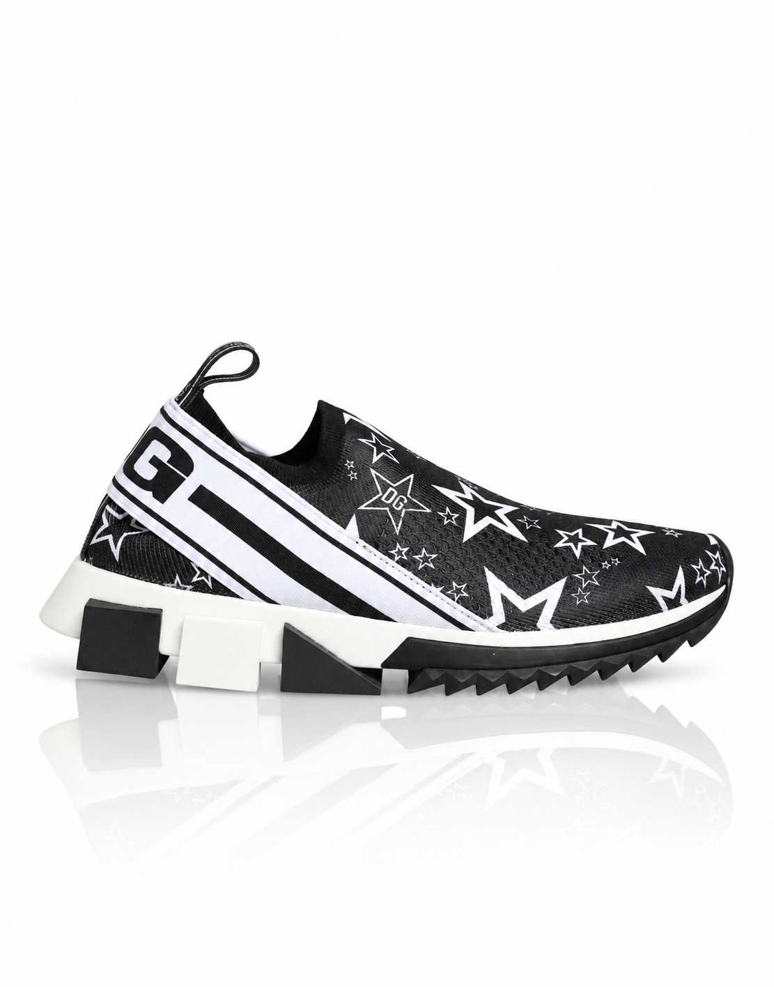 Dolce & Gabbana Sorrento Melt Mixed Stars Sneakers