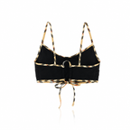 Burberry Starla Check-Trim Bikini Top