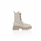 Brunello Cucinelli Suede and Canvas Boots
