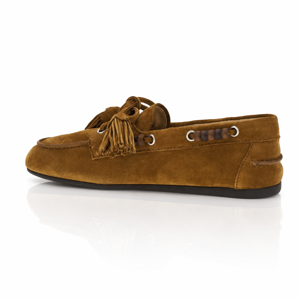 Miu Miu Suede Tassel Loafers
