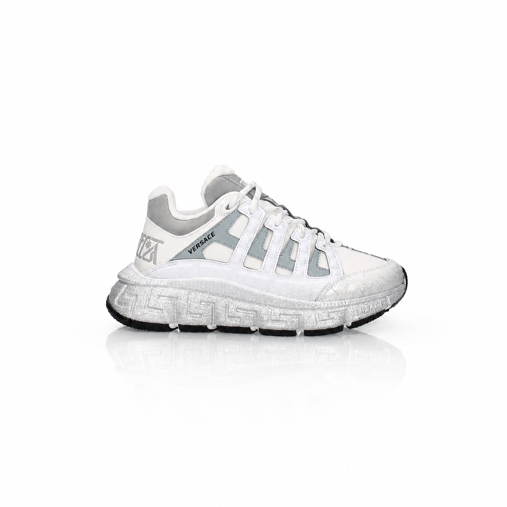 Versace Trigreca Glitter Athletic Sneakers