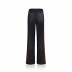 Gucci Web-Stripe Faded Black Denim Jeans