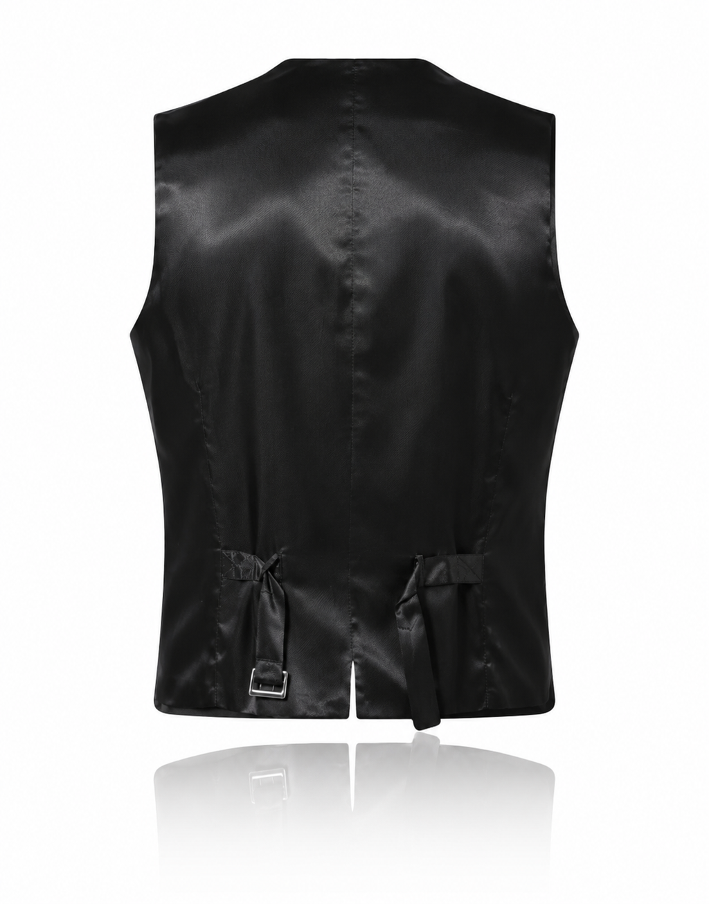 Dolce & Gabbana Virgin Wool Single Breasted Waistcoat Black