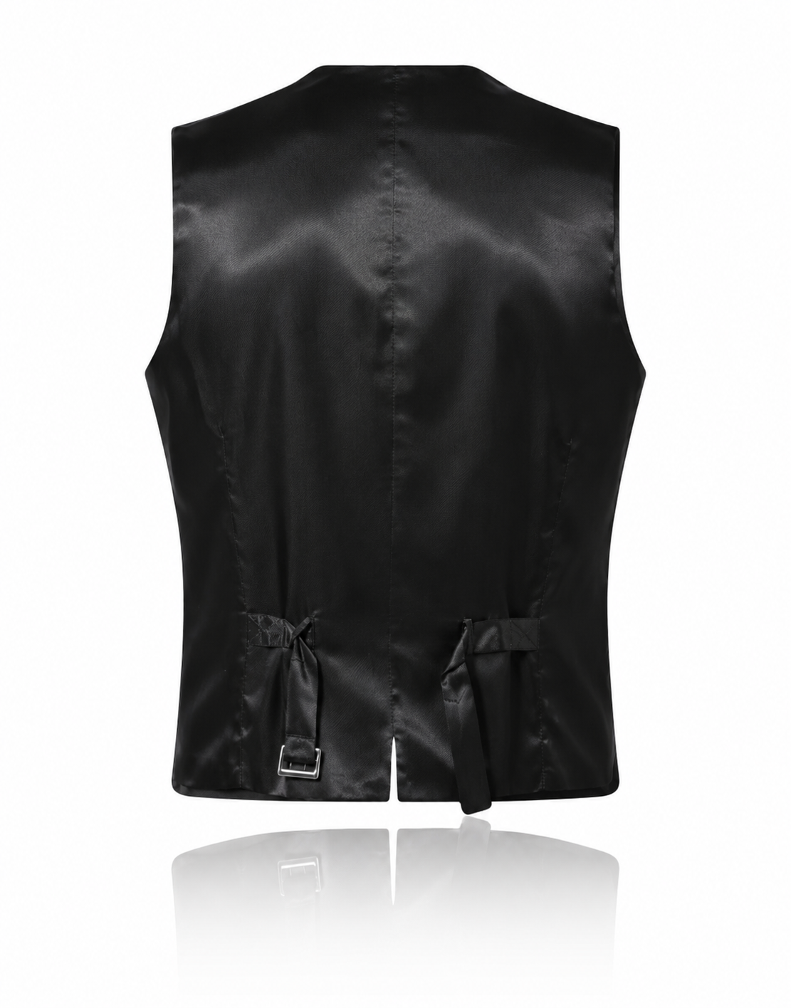 Dolce & Gabbana Virgin Wool Single Breasted Waistcoat Black