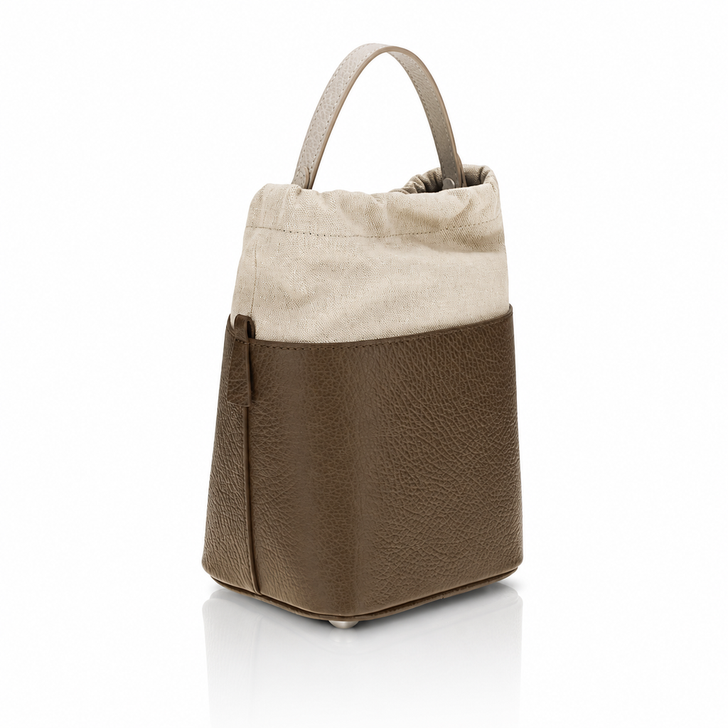 Maison Margiela 5AC Bucket Bag Walnut Brown