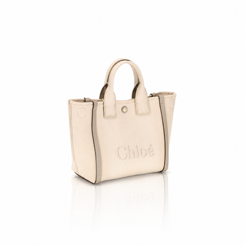 Chloé Carry Small Canvas Tote Bag